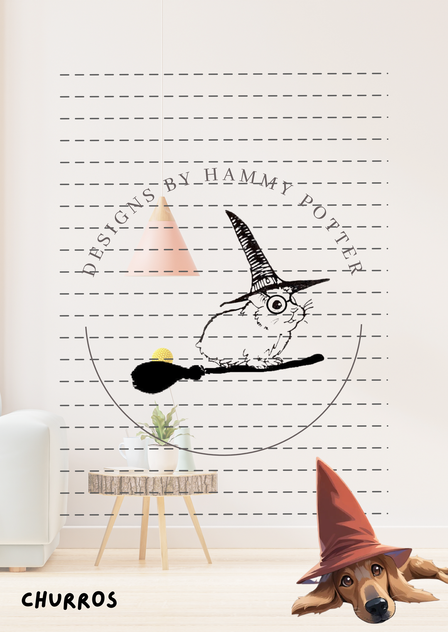 Customized easy-tear notepads with cartoon design of your pet
