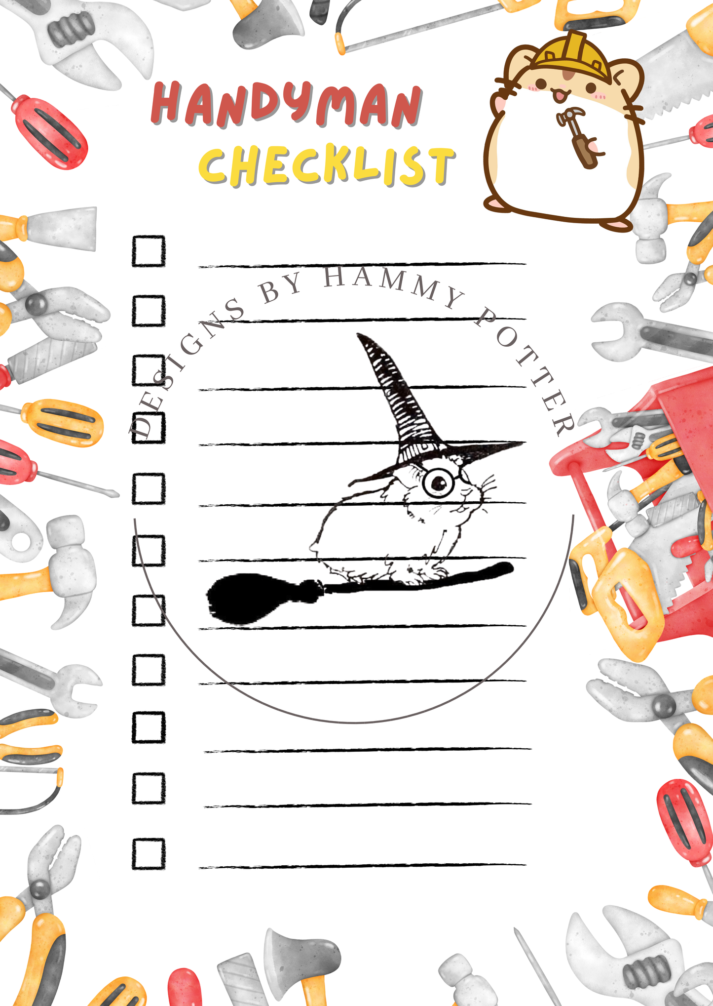 Customized easy-tear notepads with cartoon design of your pet
