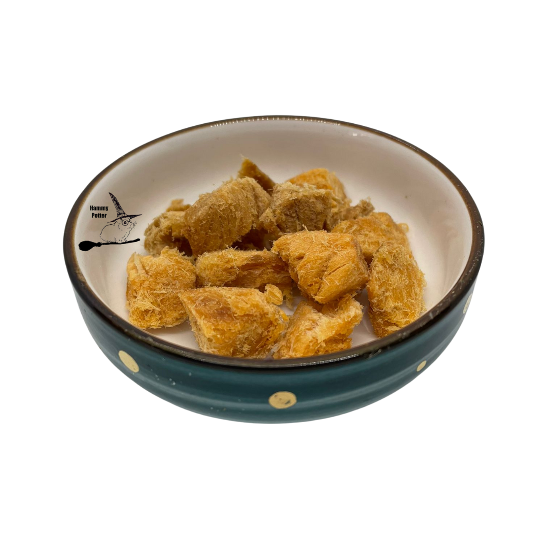 Freeze dried king salmon