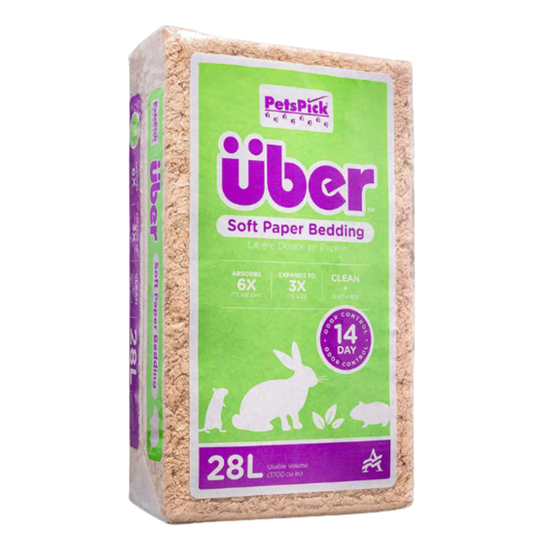 Petspick Uber paper bedding 28L