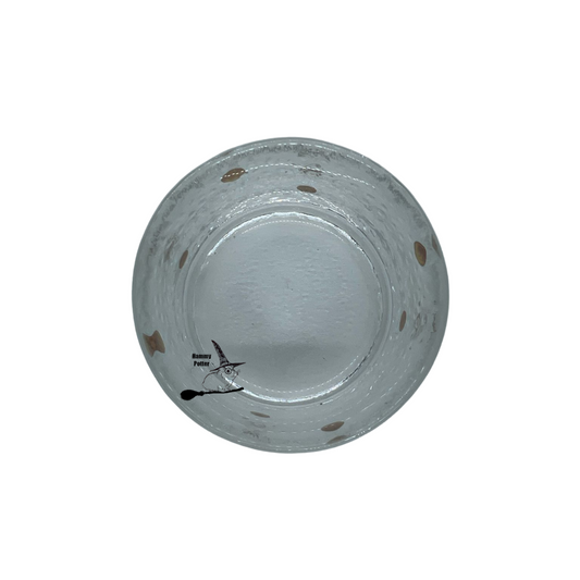 Textured polka dot bowl