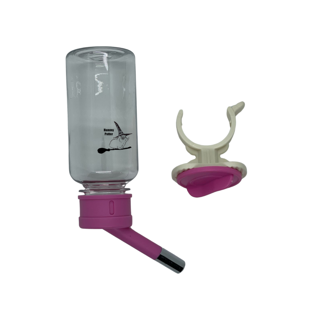 Customized water bottle with acrylic bottle holder