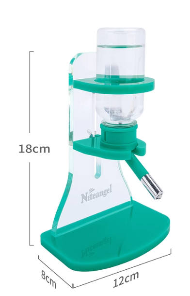 Niteangel drinking bottle with acrylic stand with name customization option