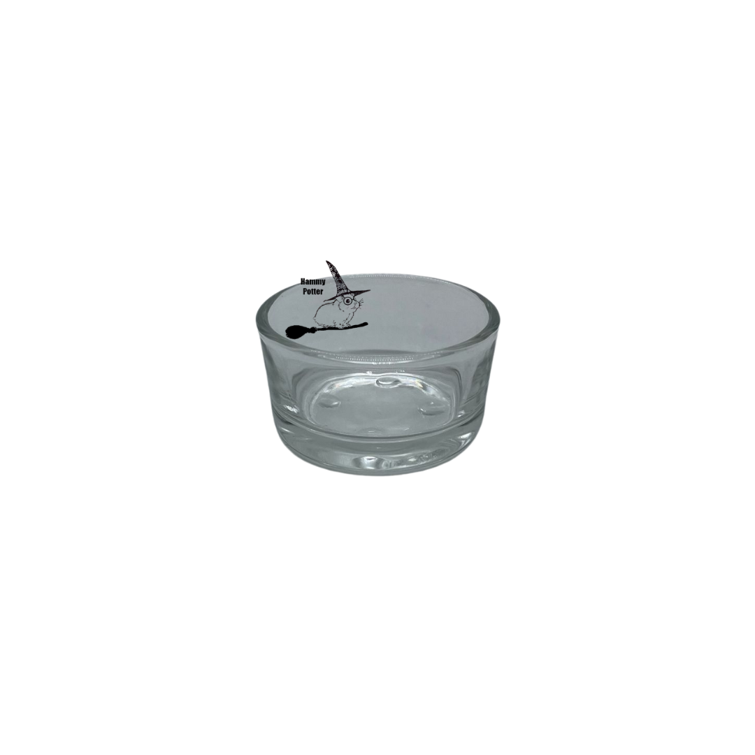 Customized glass bowl