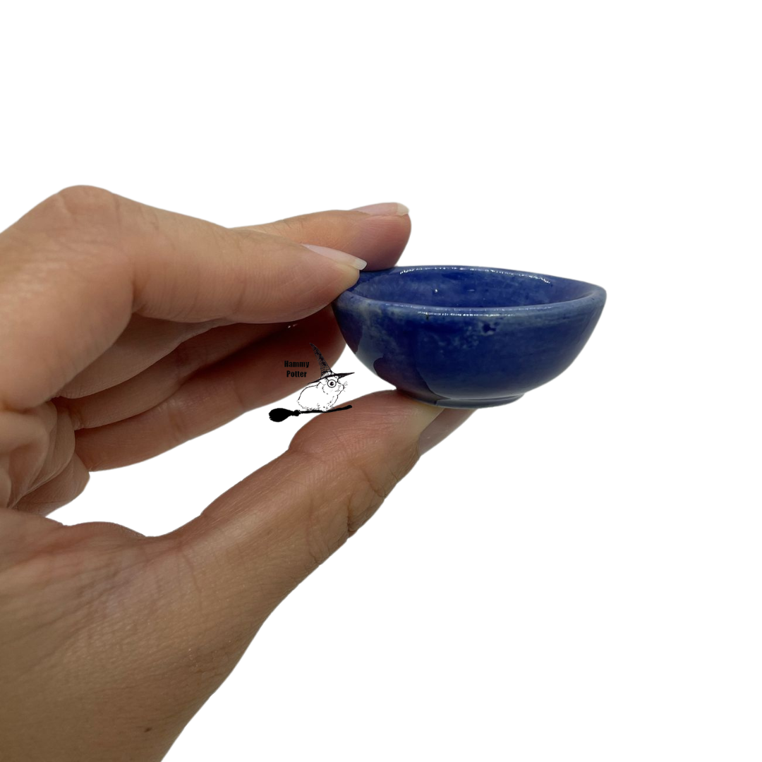 Ceramic blue bowl