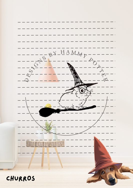 Customized easy-tear notepads with cartoon design of your pet