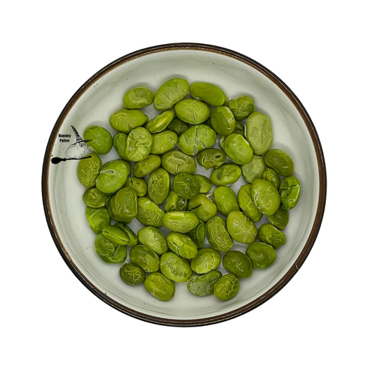 Homemade dried edamame