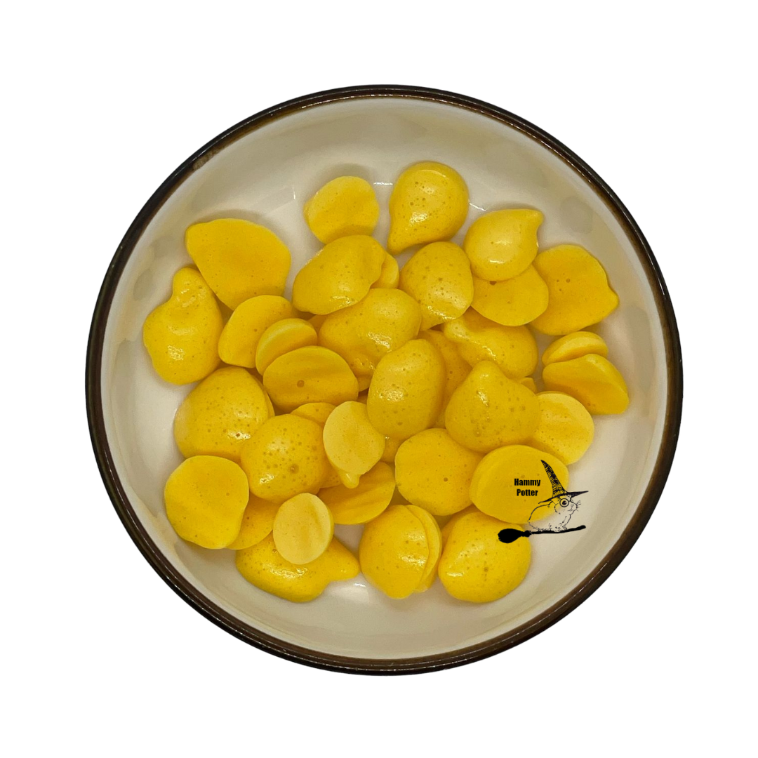 Homemade egg yolk drops