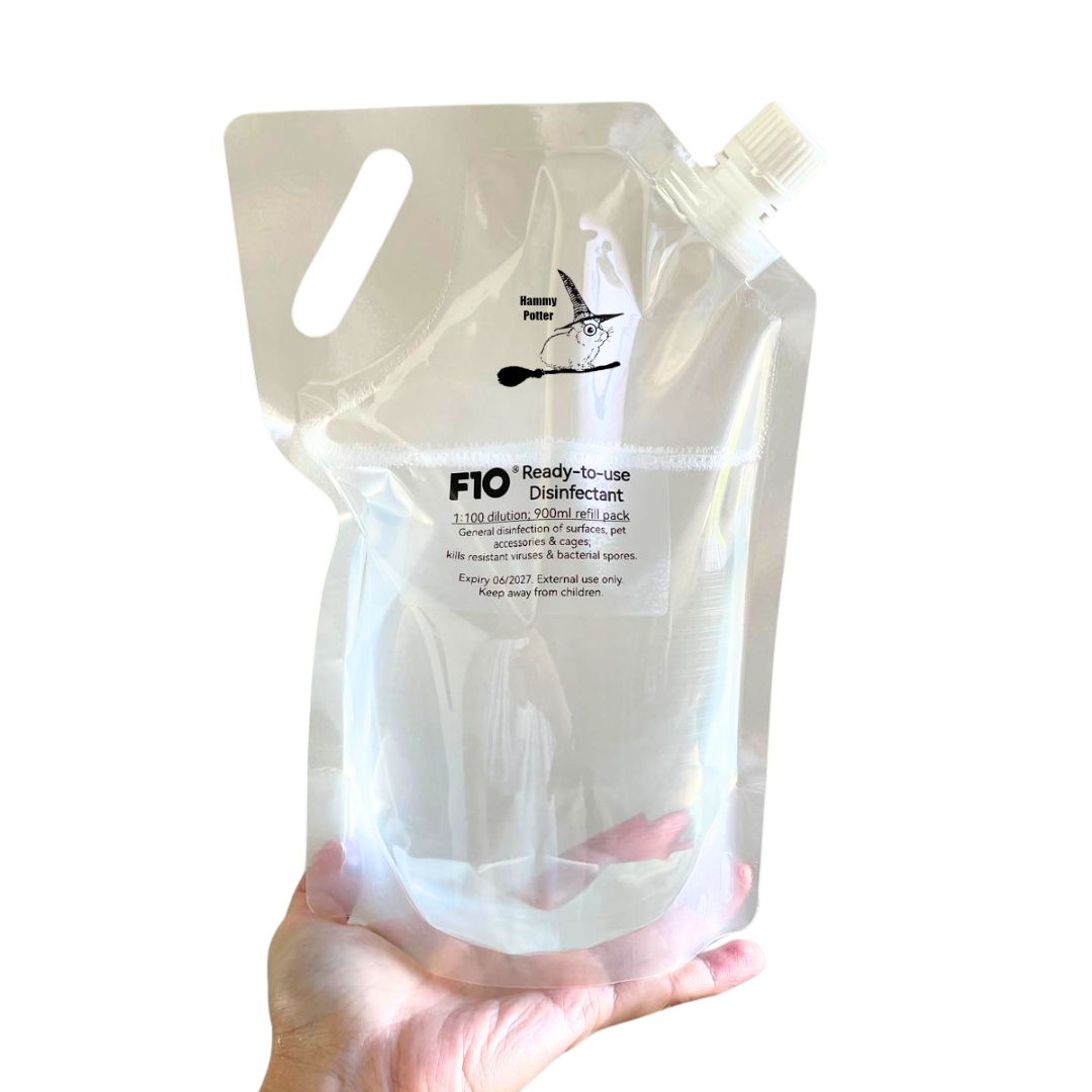 Ready-to-use F10 pet disinfectant/cleaning agent