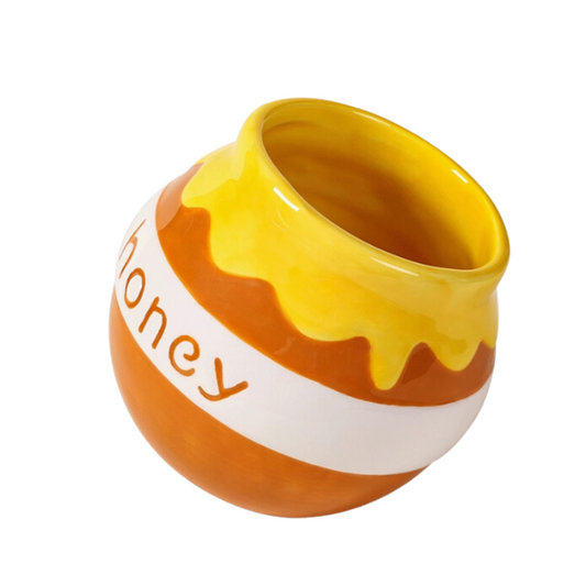 Ceramic honey pot hideout or sand bath