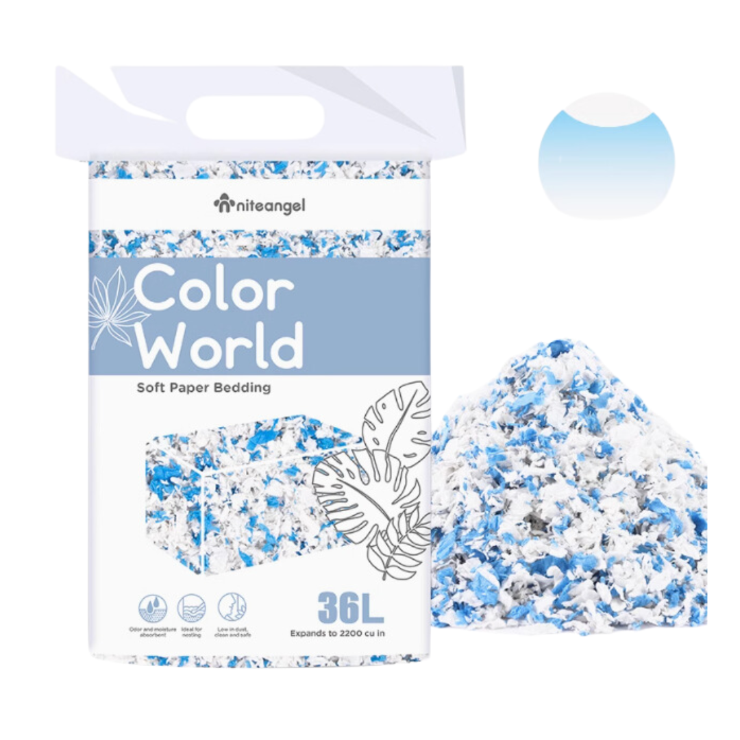 Niteangel Color World paper bedding 36L (1.1kg)