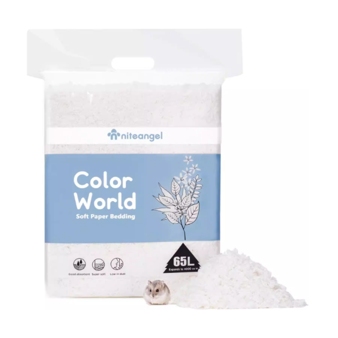 Niteangel Color World paper bedding 65L (2.4kg)