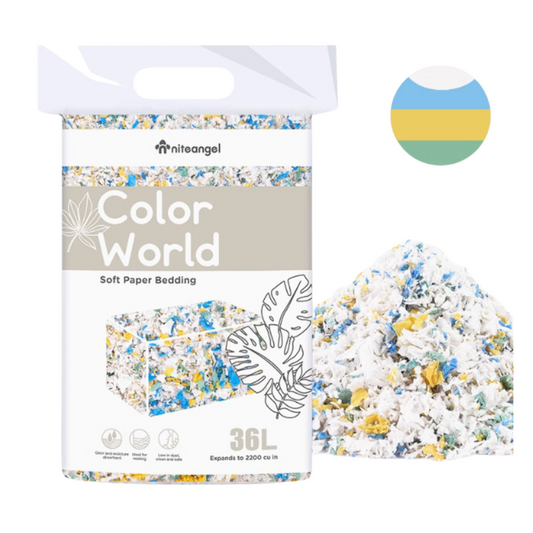 Niteangel Color World paper bedding 36L (1.1kg)