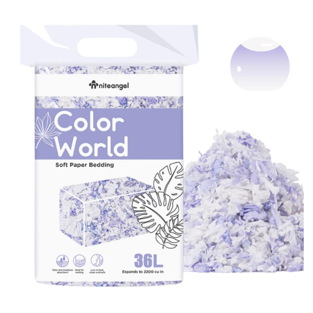 Niteangel Color World paper bedding 36L (1.1kg)