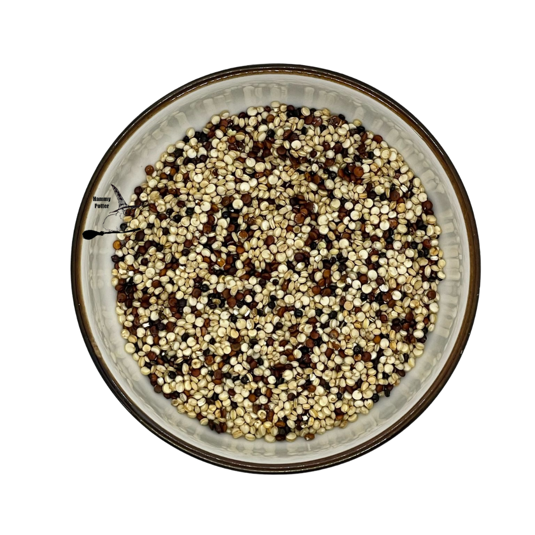 Organic tri-colored quinoa