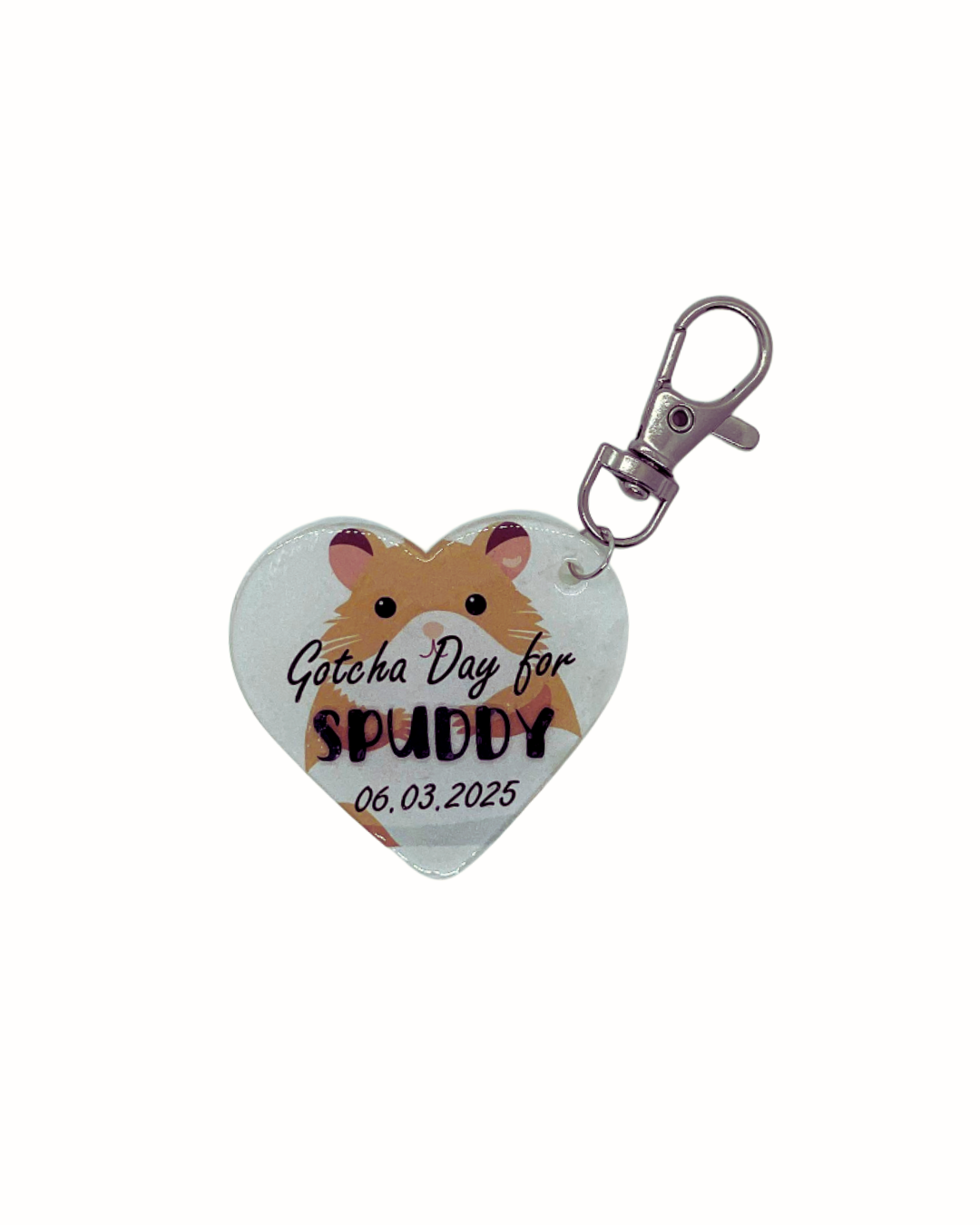 Hammy Potter X Little Hammy Rescue Singapore custom keychain collaboration