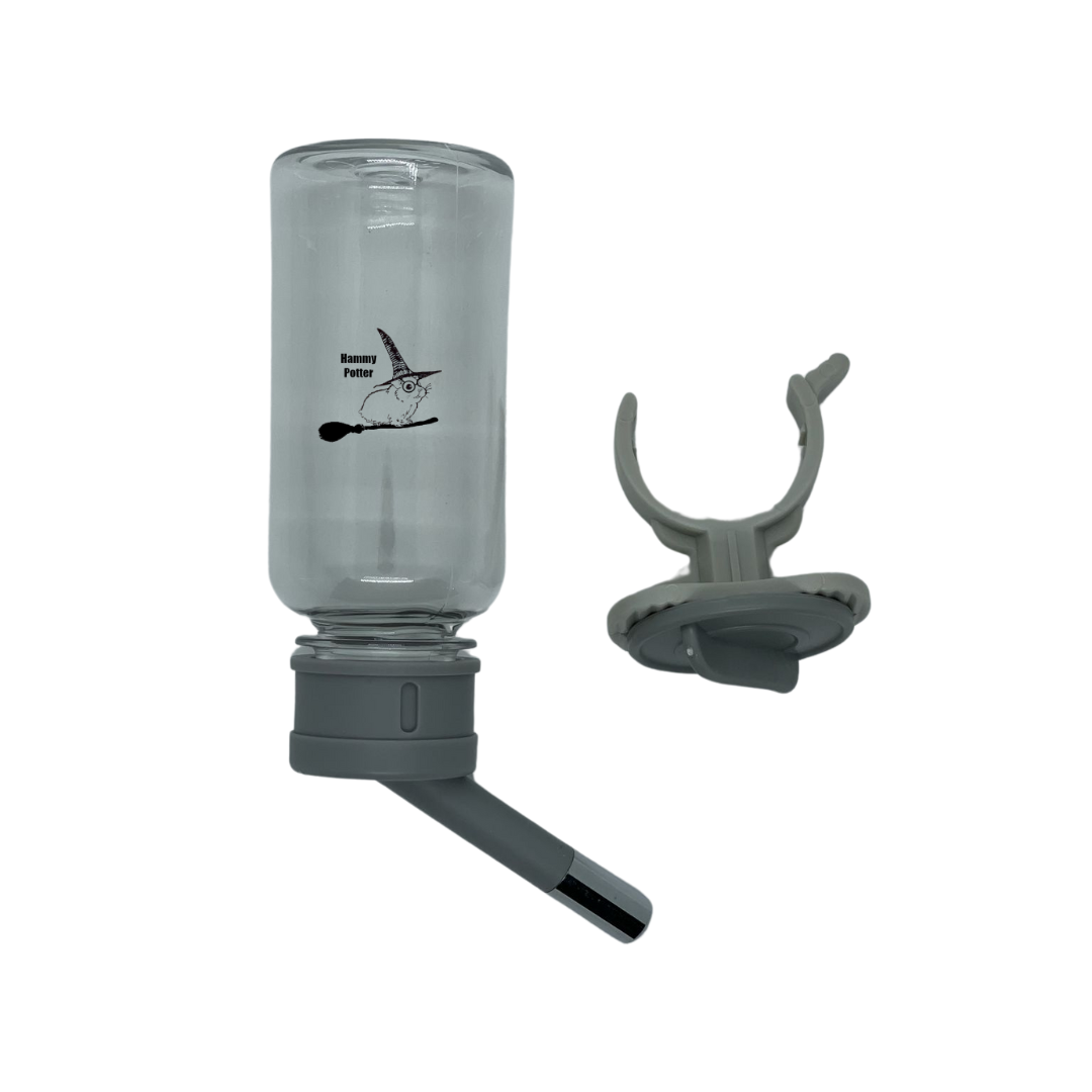 Customized water bottle with acrylic bottle holder