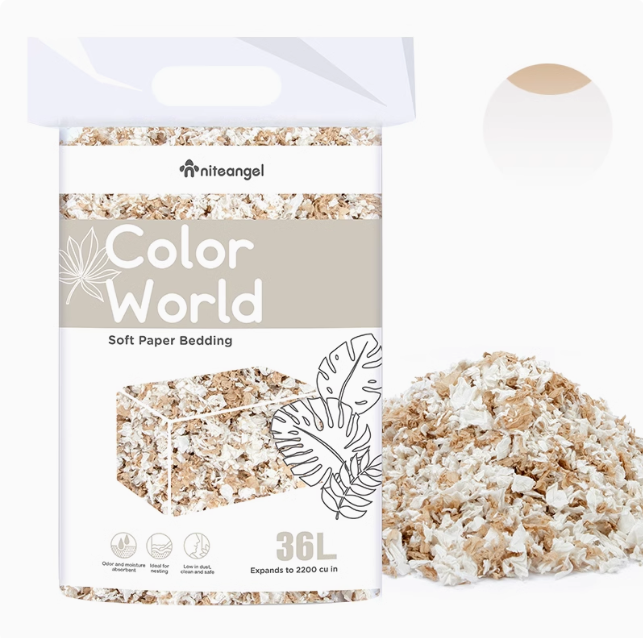 Niteangel Color World paper bedding 36L (1.1kg)